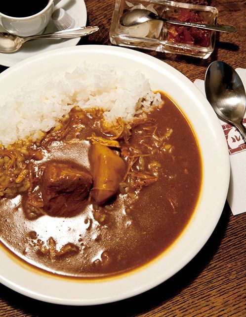 都内「喫茶店のカレー」名店5／喫茶ルオー（本郷）　セイロン風カレーライス 980円