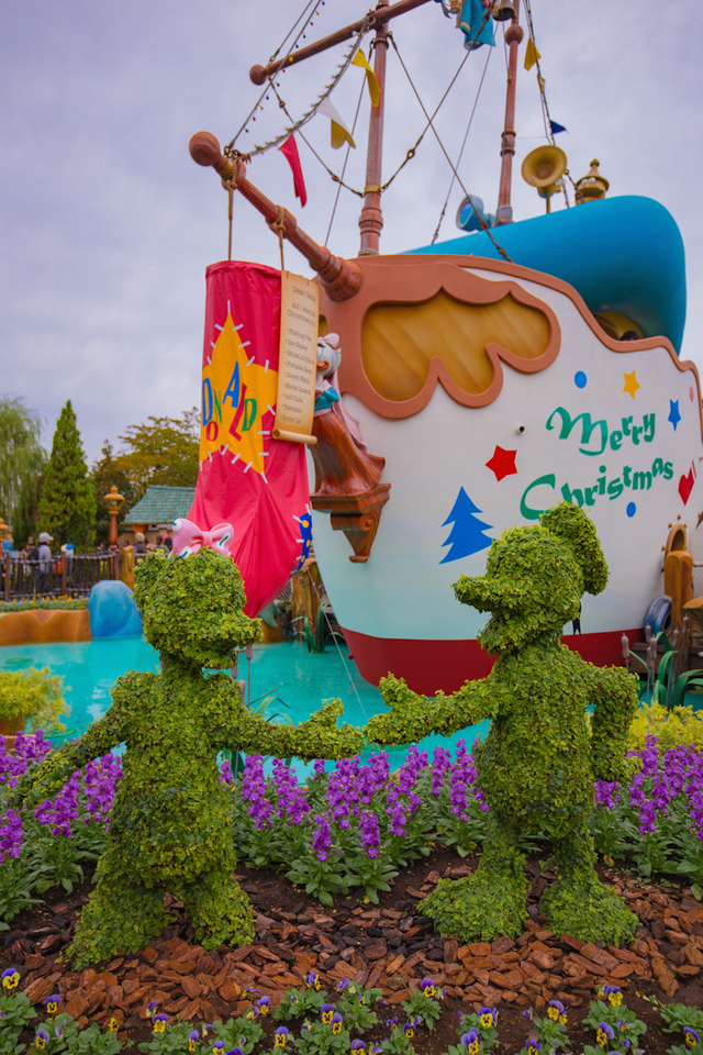 東京ディズニーランド 2015年 クリスマス・ファンタジー フォトロケーション 撮影/yoshi