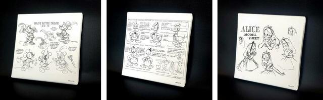 キャンバスアート(ドナルドダック) 3,800円(税込4,180円)|ディズニー100周年「The Wonder Movie CAFE」