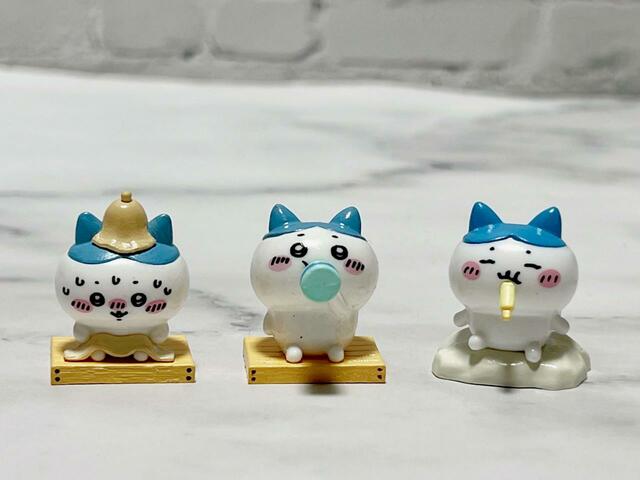 左と中央は第1弾のもの。並べて飾ってもかわいいですよ！