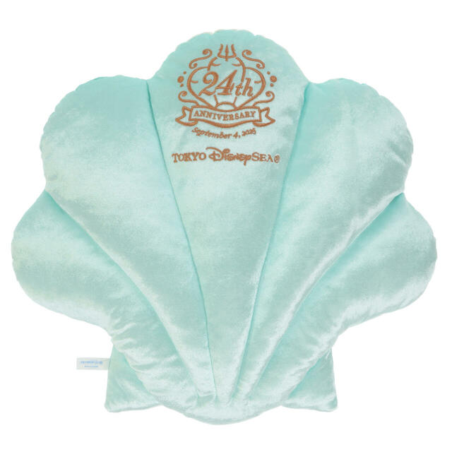 クッション ¥3,600【東京ディズニーシー開園2４周年をお祝いするグッズ】