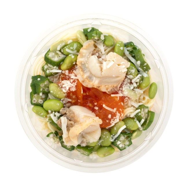 【成城石井「成城石井自家製 青森県陸奥湾産ホタテと枝豆の冷製カッペリーニ」539円】パッケージ写真