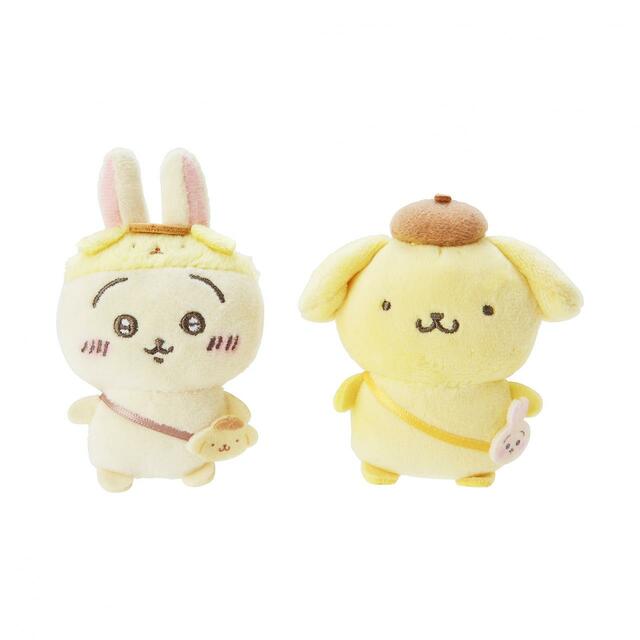 ちいかわ×ポムポムプリン ペアブローチ（うさぎ）　　2,420円