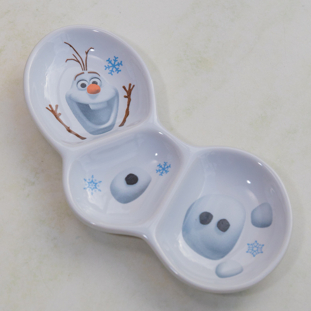 オラフもち、スーベニアプレート付き｜東京ディズニーランド 2016年「アナとエルサのフローズンファンタジー」｜撮影：YOSHI