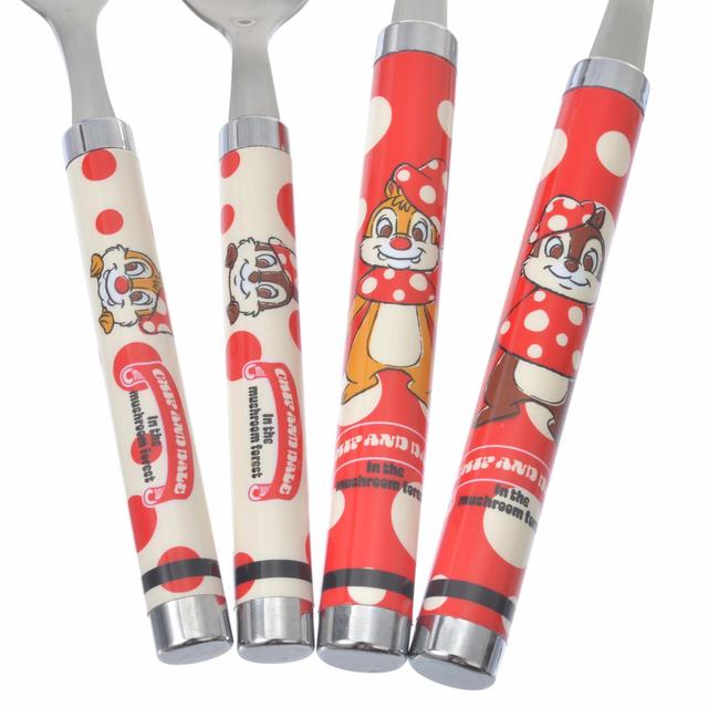 チップ＆デール カトラリーセット Mushroom Forest 1,980円