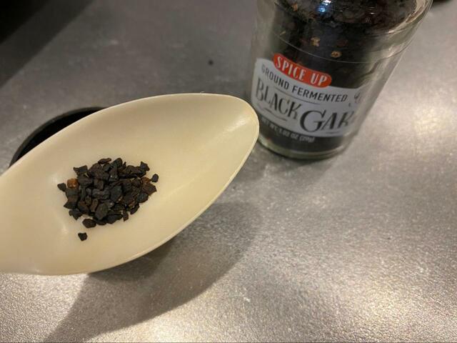 【カルディコーヒーファーム　スパイスアップ　ブラックガーリック（発酵黒にんにく）】にんにくをすりおろす必要なし！そのまま使える