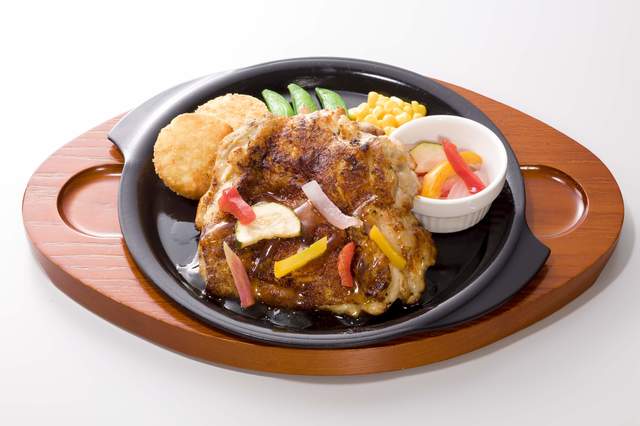 スパイスチキンのハワイアングリル