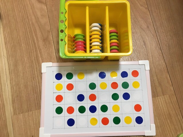 【モンテッソーリ教具】マグネット仕分け／色を増やしても楽しい