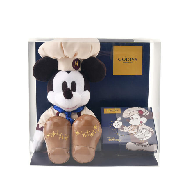 【GODIVA】ミッキー チョコレート アソートメント ぬいぐるみ付き DISNEY VALENTINE 2026 7,900円
