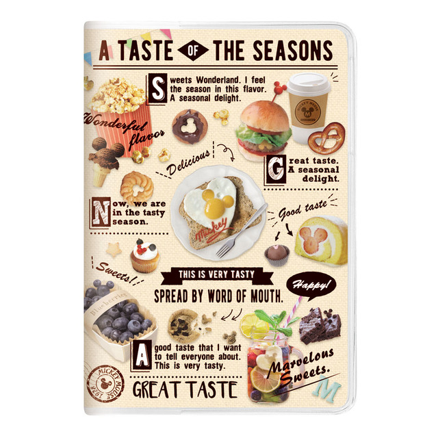 「隠れミッキー」×「フード」デザイン! カミオジャパン ディズニースケジュール帳