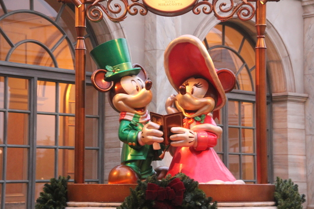 東京ディズニーシー・ホテルミラコスタ クリスマス装飾 2015年