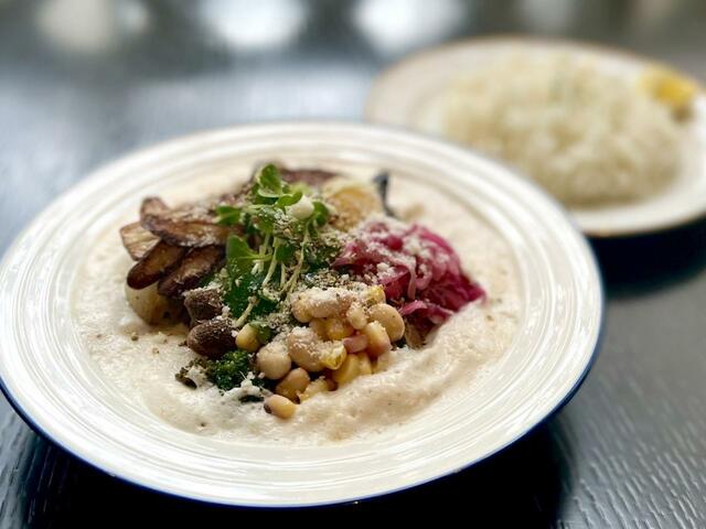 つくねいもトロロのスープカレー