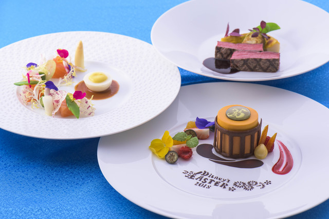 “ディズニー・イースター”ランチコース 5,200円|東京ディズニーシー・ホテルミラコスタ「オチェーアノ」