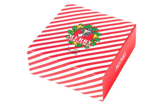クリスマスのボックスデザイン【「生クリーム専門店ミルク」の2022年クリスマスケーキ】