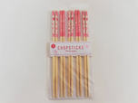 【キャンドゥ】竹塗箸 5P Flower Season