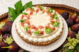 キル フェ ボン京都限定「イチジクのショートケーキタルト～アールグレイ風味～」piece ￥972、whole（25cm）￥9,720