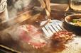 国産牛の鉄板しゃぶしゃぶ