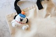 【『SNOOPY'S BROTHER OLAF 鏡餅オラフのぬいぐるみチャーム BOOK』(宝島社)】ボールチェーンでバッグに取り付けが可能です