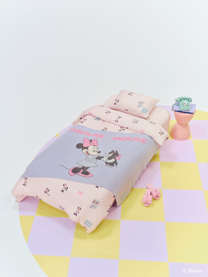 gelato pique Minnie/ジャガードハーフケット 寝具 ジェラートピケ