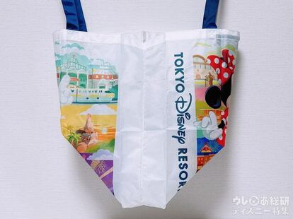 東京ディズニーリゾート】でっか…！「史上最大級のエコバッグ」使って