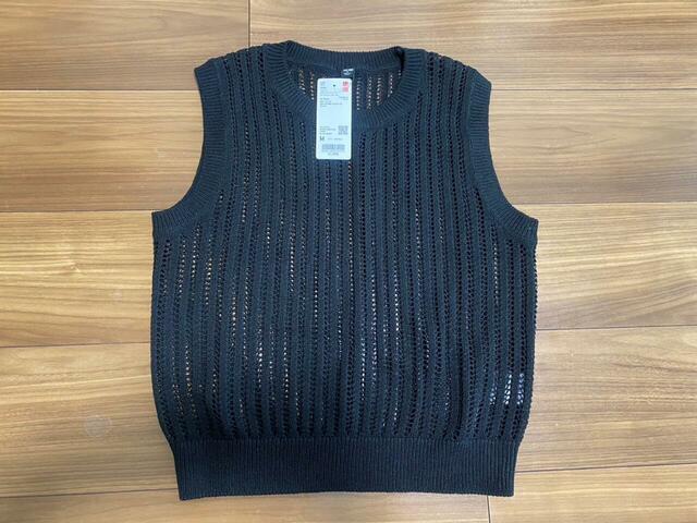 【ユニクロ】ユニクロのクルーネックショートセーターを合わせました