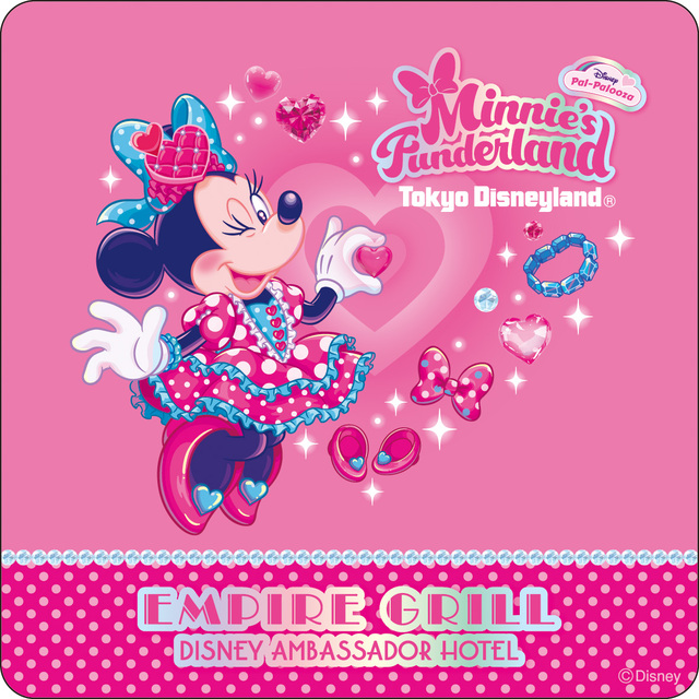 2026年1月13日~2026年3月8日 エンパイア・グリル ディズニー・パルパルーザ“ミニーのファンダーランド”スペシャルドリンク コ-スター