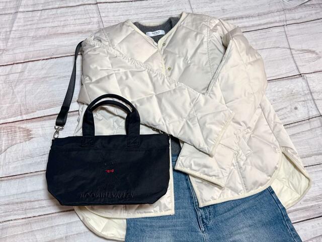 デニムを合わせたカジュアルコーデに持っても◎