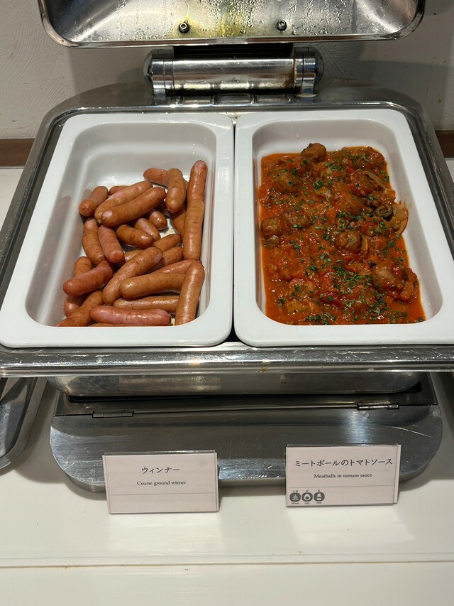 【ロイヤルホスト】朝から食欲がそそられるウインナー