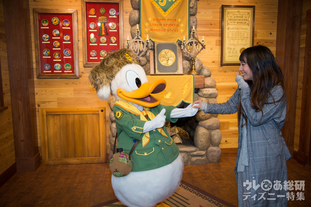 ウッドチャック・グリーティングトレイル｜東京ディズニーランド