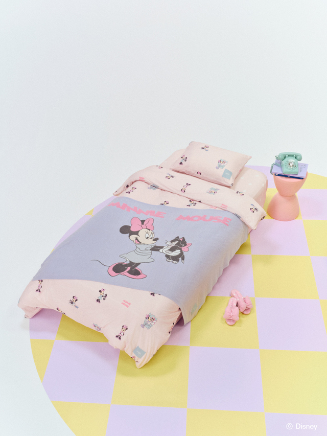 Minnieジャガードハーフケット 12,980円|gelato pique Sleep ディズニーミッキー&ミニーコレクション