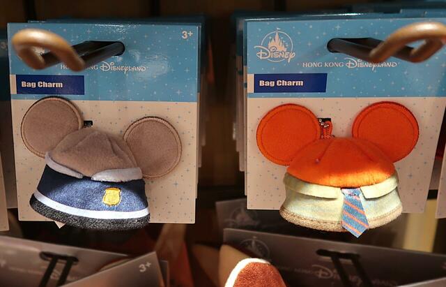 香港ディズニーランド グッズ ズートピアのバッグチャーム(59HKD)
