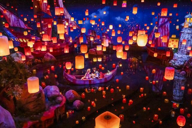 東京ディズニーシー「ファンタジースプリングス」内「ラプンツェルのランタンフェスティバル」