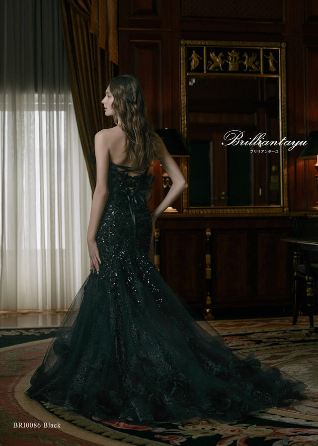 クラウディア|「Brilliantayu (ブリリアンターユ)」新作ウェディングドレス|BRI-0086_Black