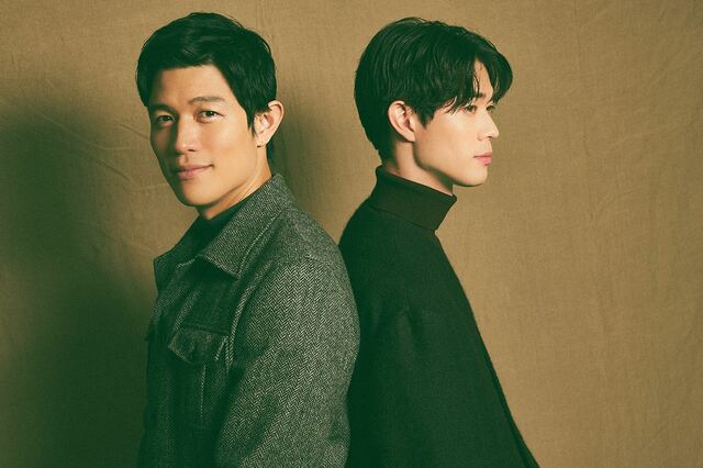 鈴木亮平＆宮沢氷魚　撮影：友野雄