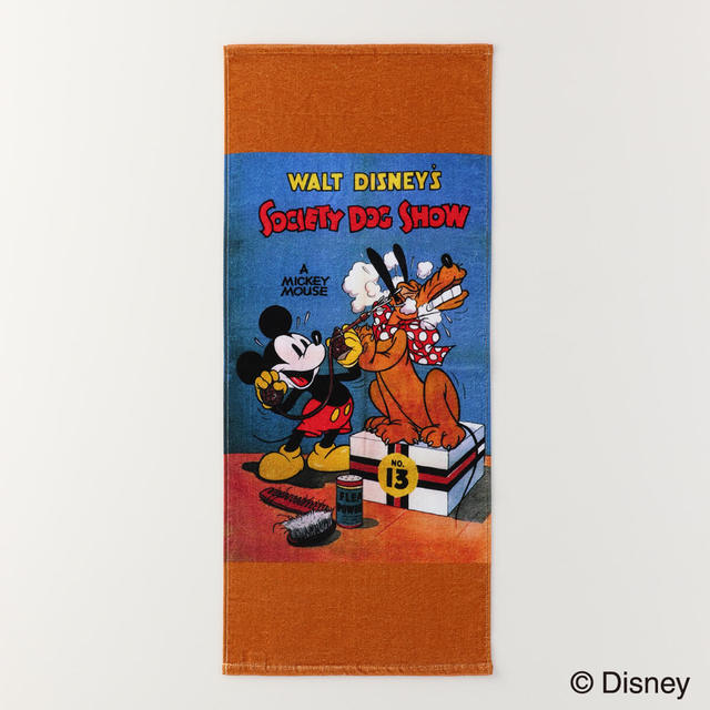 【UCHINO TOUCH】UT POSTER／フェイスタオル　フェイスタオル/約34×80cm/2,200円（税抜）