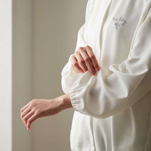 シアー素材のフード付きブルゾン［UVケア］「ミッキー＆ミニー」｜￥6,990 （税込）