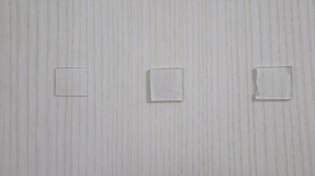 【キャン★ドゥ 粘着ゲル両面テープ】左からカエル、ヤモリ、クロコダイル