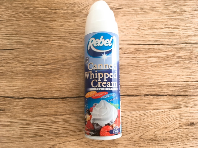 業務スーパー スプレーホイップクリーム
