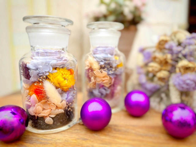 cuccuma「ハロウィーンカラーのボトルアレンジワークショップ＠cuccuma」