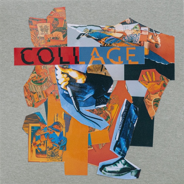 COLLAGE_初回盤_紙ジャケットステッカー貼付例&配信用ジャケット(菅田将暉本人作成)