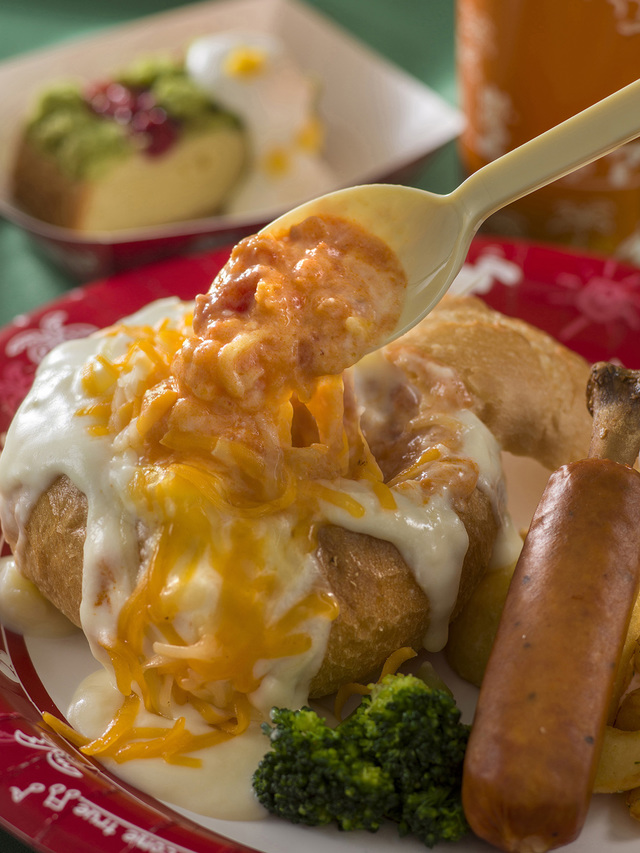 スペシャルセット 1,580円｜東京ディズニーランド「グランマ･サラのキッチン」｜東京ディズニーリゾート「ディズニー・クリスマス」2019スペシャルメニュー