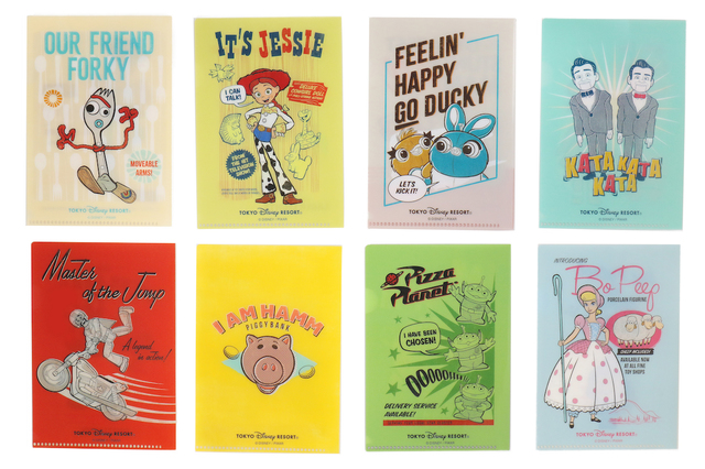 クリアホルダーセット（バックデザイン）950円