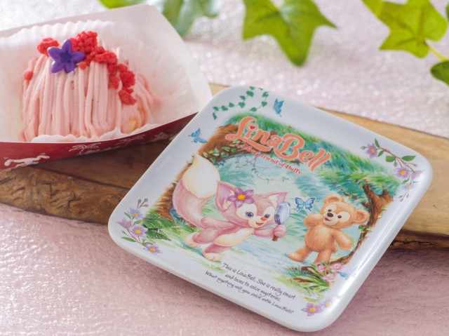 ストロベリーモンブラン、スーベニアプレート付き