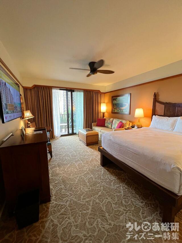 アウラニの客室