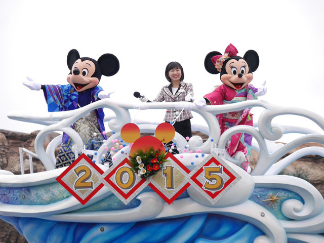 東京ディズニーリゾートのお正月2015（TDSニューイヤーズ・グリーティング）9 ©Disney
