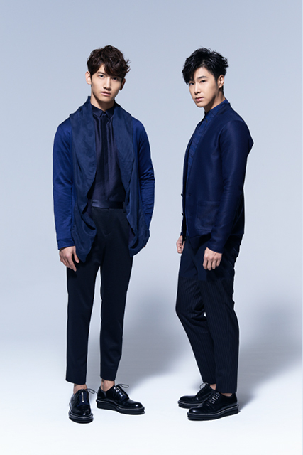 東方神起　左からチャンミン、ユンホ