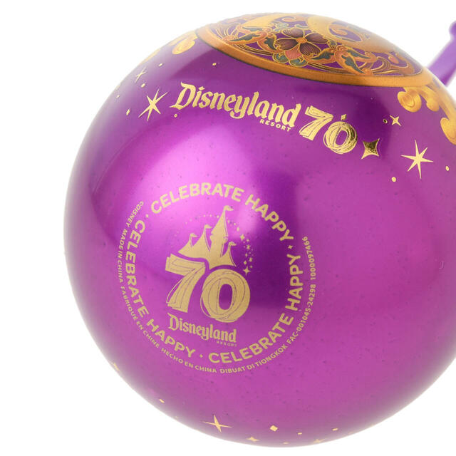 オーナメント 城 DISNEYLAND RESORT 70TH CELEBRATION 3,300円