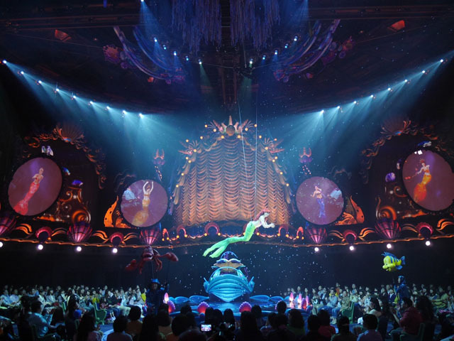 マーメイドラグーンシアター「キング・トリトンのコンサート」/東京ディズニーシー ©Disney