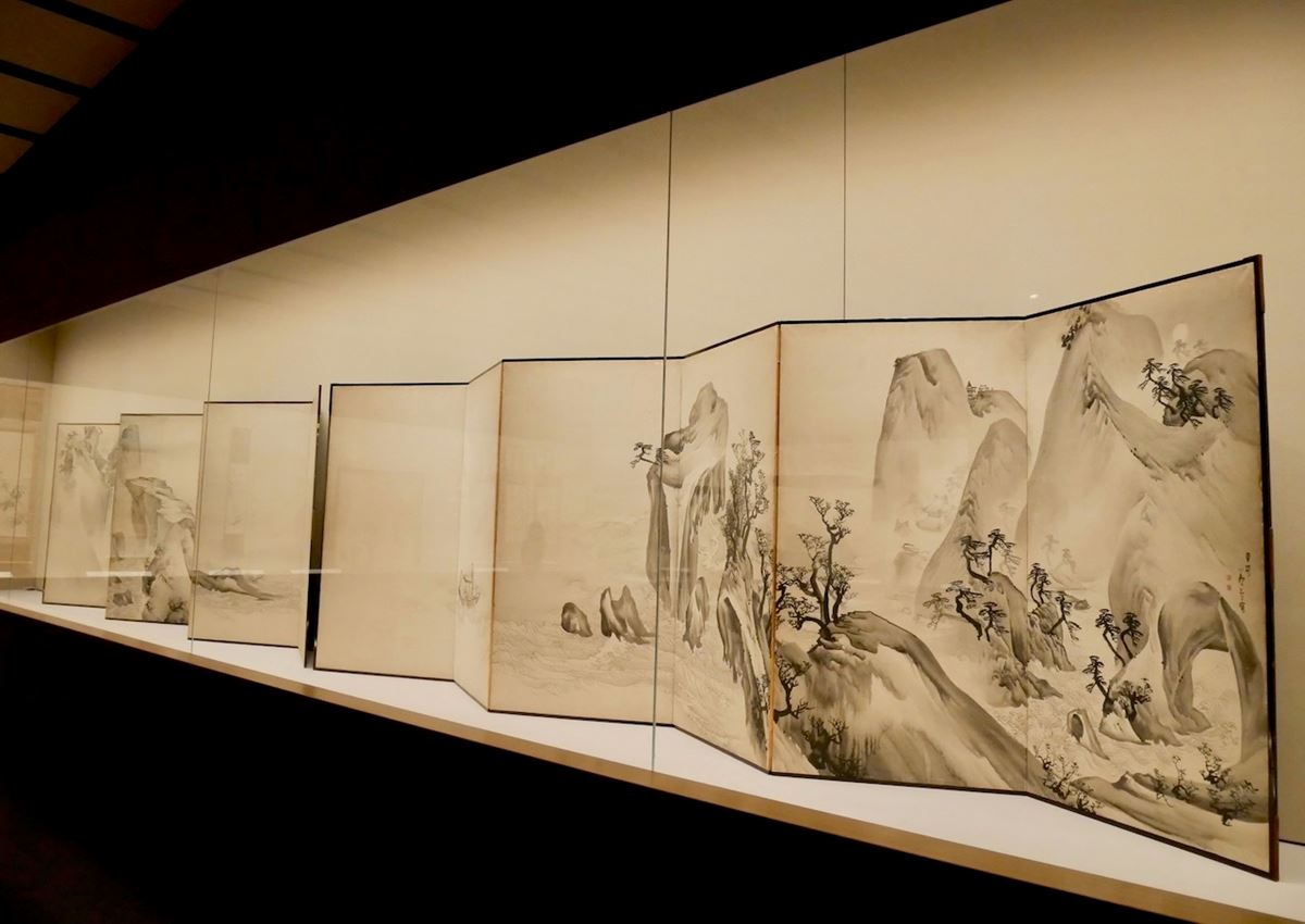 根津美術館】7ヶ月ぶりに再開！『モノクロームの冒険ー日本近世の水墨