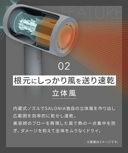 実質1.1万円引き】SALONIA史上最速乾の「風トリートメント」でバイブス